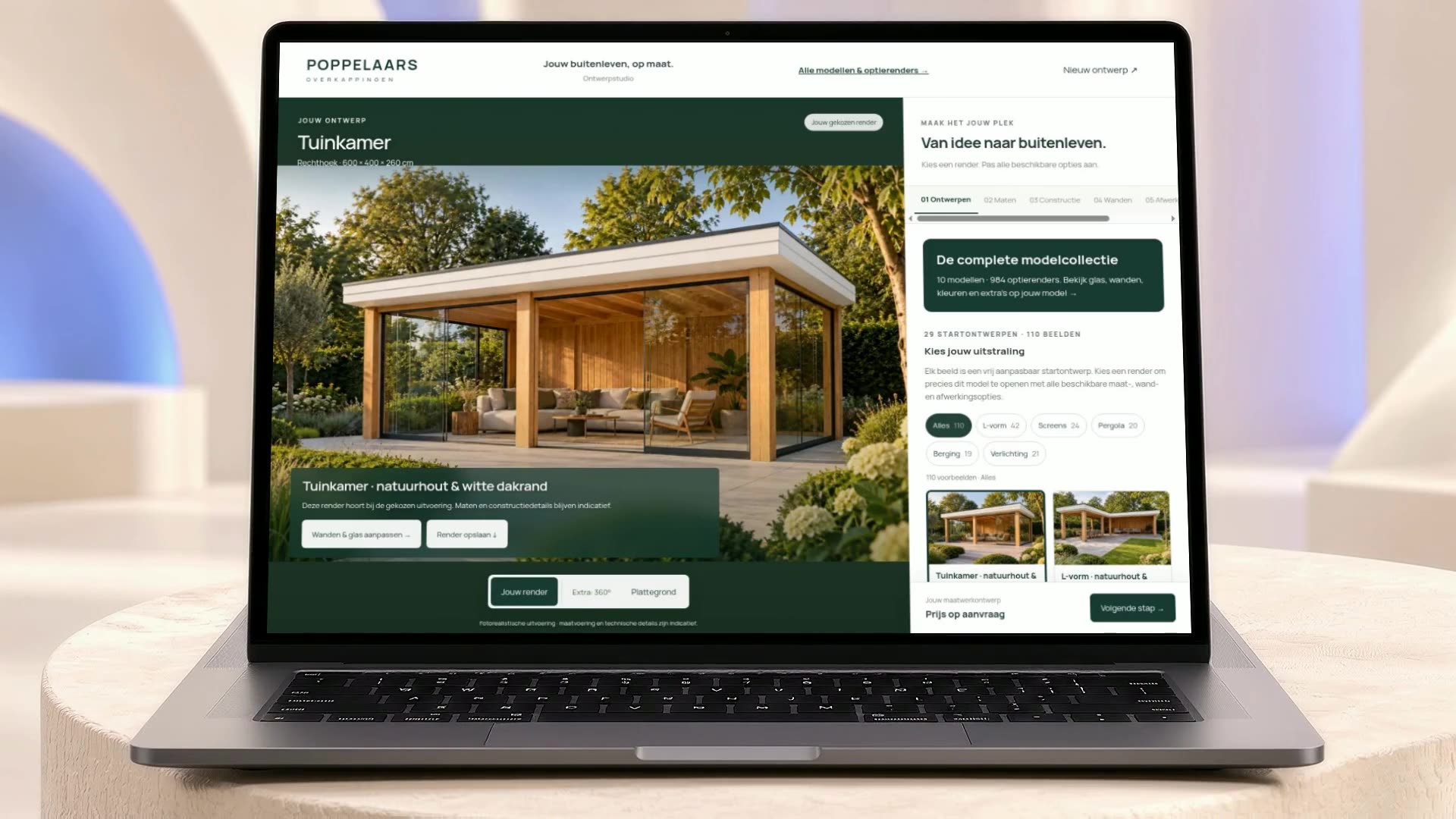 Website van Poppelaars